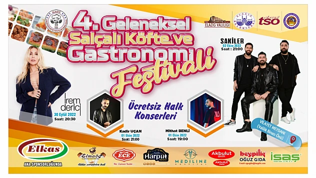 4. Geleneksel Salçalı Köfte Ve Gastronomi Festivali 30 Eylül'de başlıyor