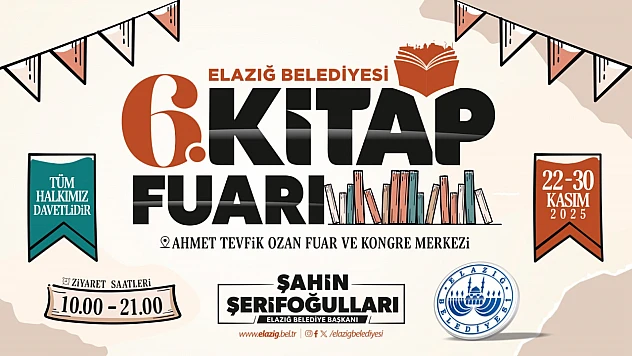 6. Kitap Fuarı, 22 Kasım'da kapılarını açıyor