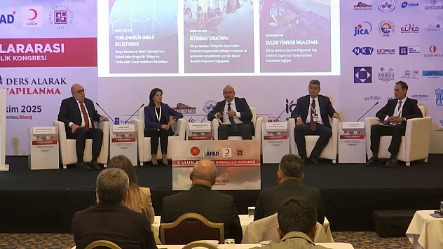 '7. Uluslararası Dirençlilik Kongresine' Prof. Naci Görür de katıldı