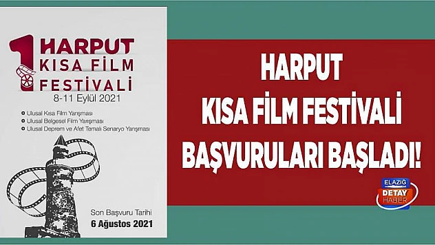 Harput Kısa Film Festivali Başvuruları Başladı!