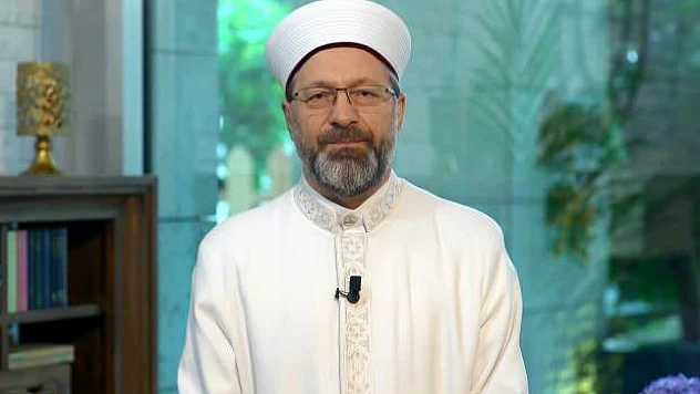Diyanet İşleri Başkanı Erbaşʹtan bayram mesajı