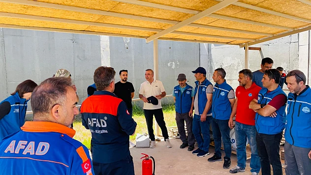 AFAD'dan ELDAK ekibine afete hazırlık eğitimi