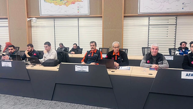 AFAD Elazığ'dan yerel düzey masa başı deprem tatbikatı