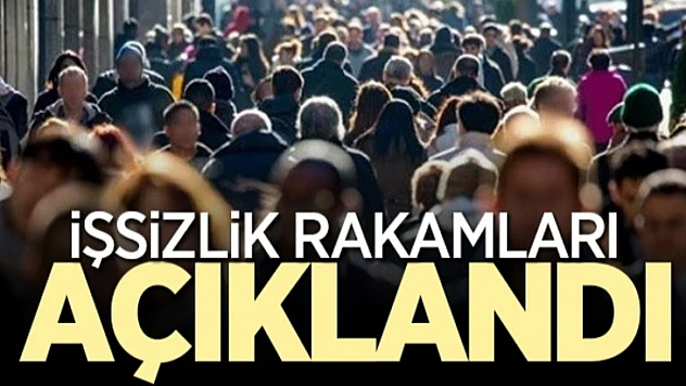 Ağustos ayı işsizlik rakamları açıklandı