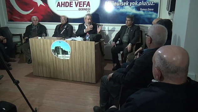 Ahde Vefa Derneği'nden anma programı