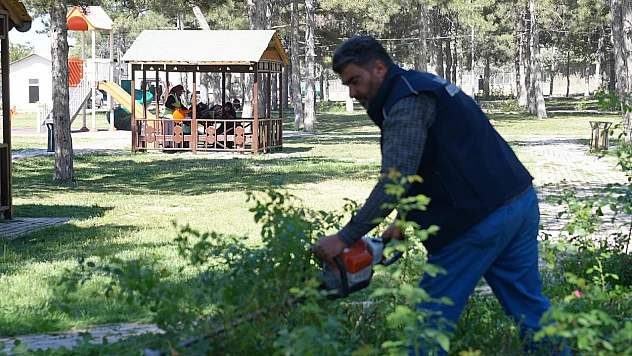 Aksaray Mesire Alanı'nda komple bakım