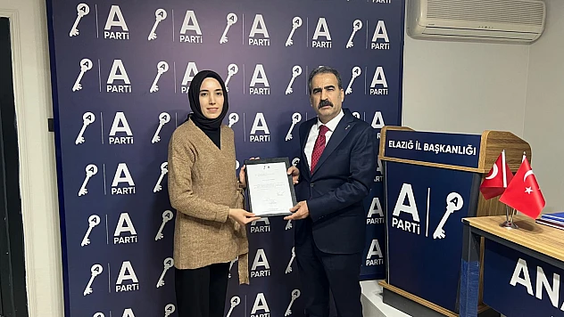 Anahtar Parti Elazığ Kadın Kolları Başkanlığına atama yapıldı