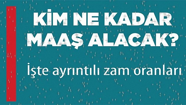 Kim Ne Kadar Maaş Alacak
