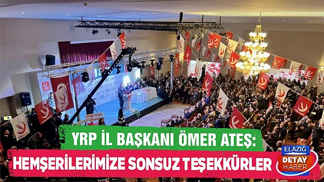 Ateş: Hemşerilerimize sonsuz teşekkürler