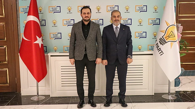 Başkan Alan'dan AK Parti İl Başkanlığına ziyaret