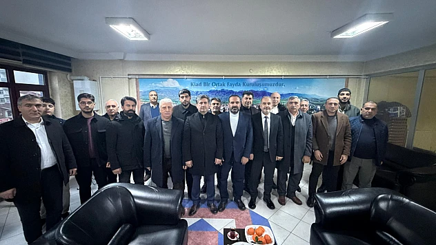 Başkan Alan'dan KİAD'a hayırlı olsun ziyareti