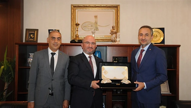 Başkan Arslan'dan TSE Başkanı Şahin'e hayırlı olsun ziyareti 