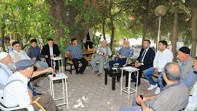 Başkan Şerifoğulları Aksaray Mahallesi'nde vatandaşlarla buluştu 