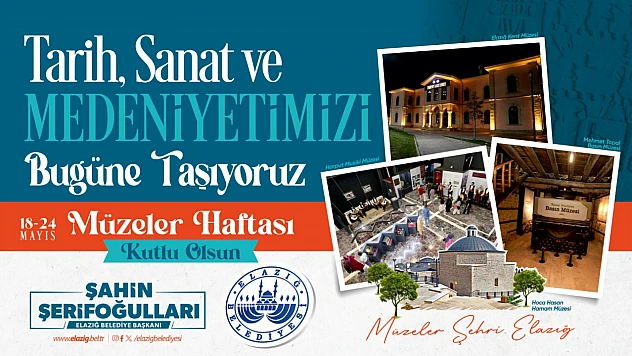 Başkan Şerifoğulları'ndan Müzeler Haftası kutlaması