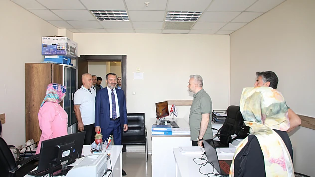 Başkan Şerifoğulları, personelle bayramlaştı