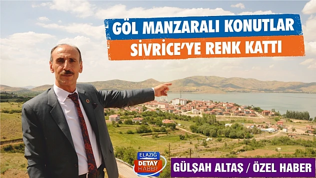 Başkan Turgay Gündoğan: Yeni bir Sivrice inşa ediyoruz