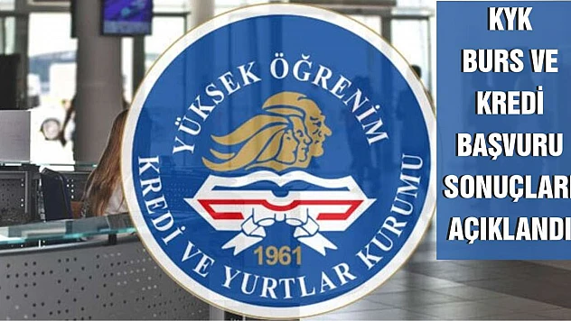 KYK Burs, Kredi Başvuru Sonuçları Açıklandı