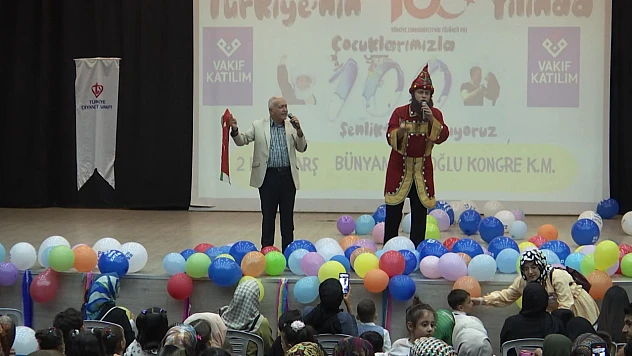 Çocuklar için şenlik düzenlendi