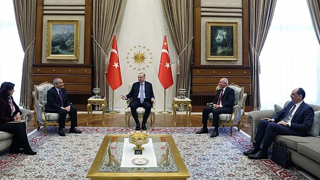Cumhurbaşkanı Erdoğan, DEM Parti heyetini kabul etti!