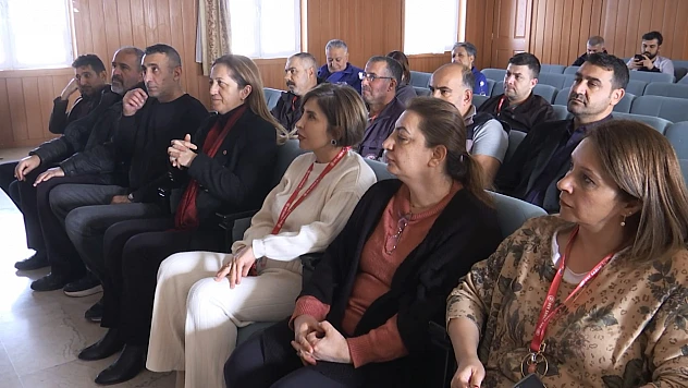 DİSK Genel Başkanı Dr. Arzu Çerkezoğlu Elazığ'a geldi