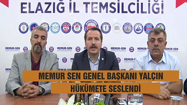 Genel Başkan Yalçın Hükümete Seslendi