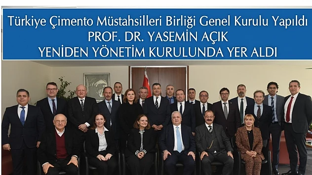 Prof. Dr. Yasemin Açık Yeniden Yönetim Kurulunda Yer Aldı