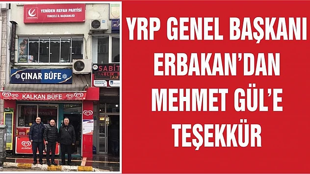 Yeniden Refah, Tunceli'de Teşkilatlandı