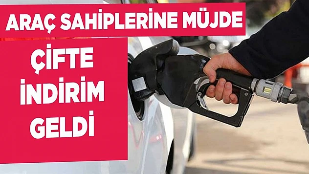 Akaryakıtta çifte indirim