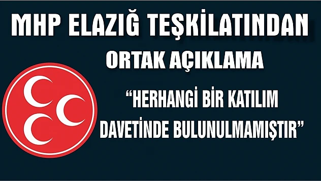 Sezon Açılışına Çağrılmayan MHP'lilerden Açıklama
