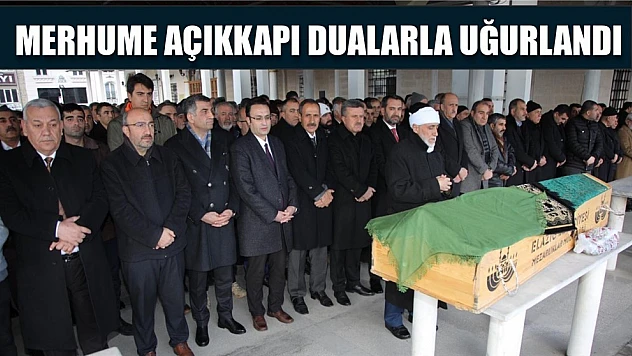 Merhume Açıkkapı Toprağa Verildi