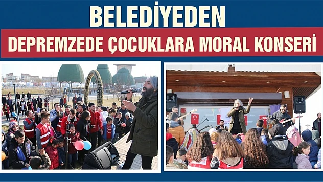 Depremzede Çocuklara Moral Konseri