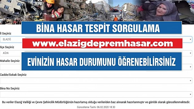 Evinizin Hasarlı Olup Olmadığını Öğrenebilirsiniz
