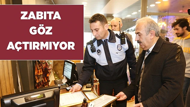 Zabıtadan Kafelere Denetim