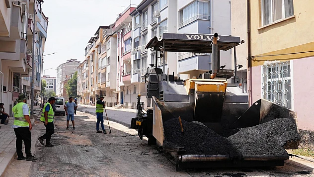 Elazığ adeta şantiye alanına döndü yol yenileme seferberliği sürüyor