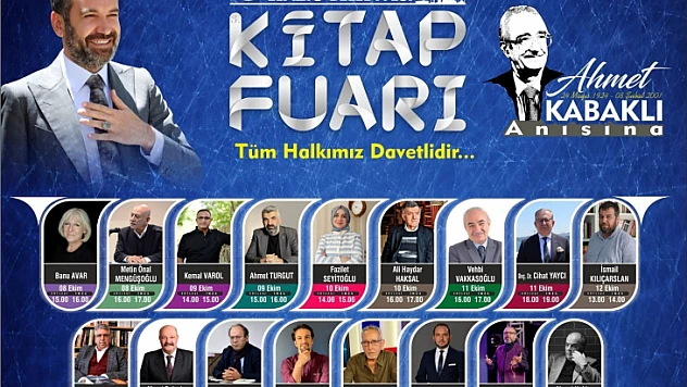 Elazığ Belediyesi Kitap Fuarı 8 Ekim'de açılıyor