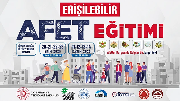 Elazığ Belediyesi'nden 'Erişilebilir Afet Eğitimi Projesi'