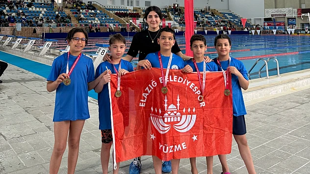 Elazığ Belediyesi Spor Kulübü Yüzme Takımı, önemli bir başarı elde etti