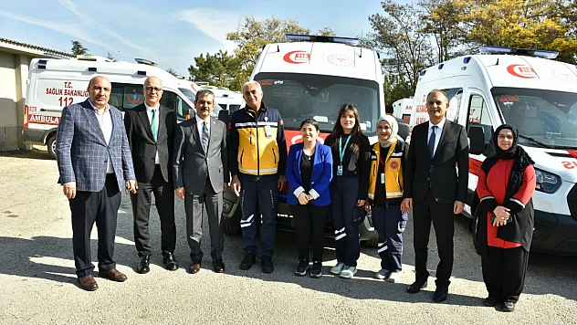 Elazığ'da acil sağlık filosu güçleniyor