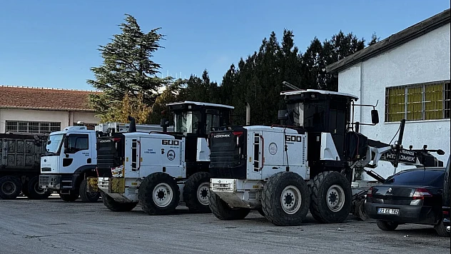 Elazığ'da ekipler kış mesaisine hazır