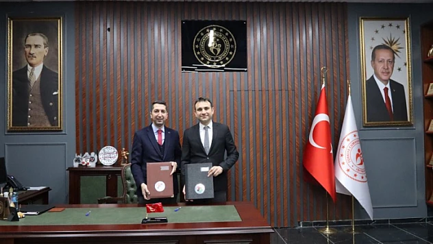 Elazığ'da iki kurum arasında protokol imzalandı 
