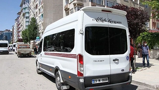 Elazığ'da minibüs ücretlerine zam