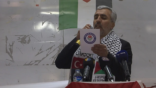 Elazığ'da Siyonizme karşı öfke yürüyüşü düzenlendi