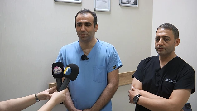 Elazığ'daki doktorlardan büyük başarı