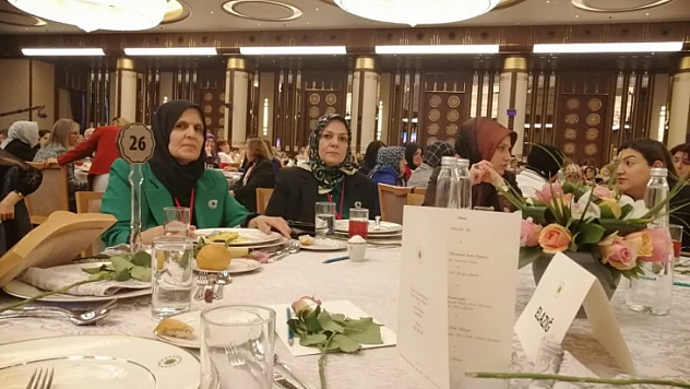 Elazığ'daki kadın muhtarlar, Cumhurbaşkanı Erdoğan ile buluştu 