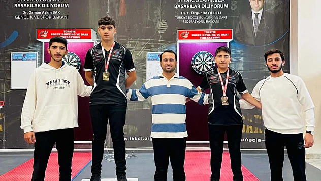 Elazığ Dart Takımı Türkiye'nin zirvesinde