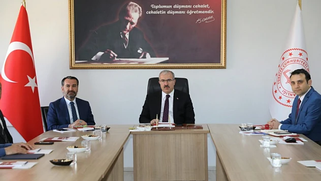 Elazığ'ın Milli Eğitim yatırımları konuşuldu 