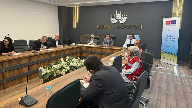 Elazığ Sivil Katılım Görev Gücü toplantıları sürüyor