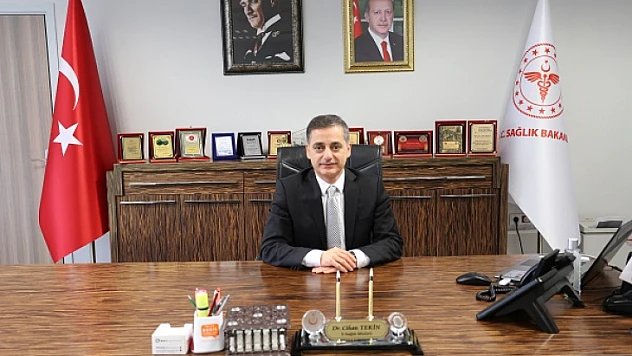 Elazığlı hemşehrimiz Dr. Cihan Tekin Erzincan İl Sağlık Müdürü oldu