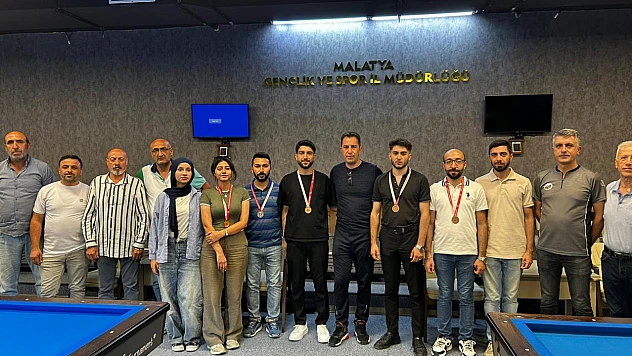 Elazığlı Sporcudan Bilardo Turnuvasında gururlandıran başarı