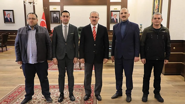 ELMİYAD Yönetiminden Vali Toraman'a ziyaret